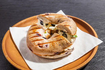 ベーグル　パン　 Bagel Sandwich