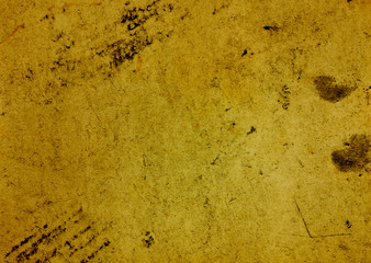 Gold old paper with a figured emarginated