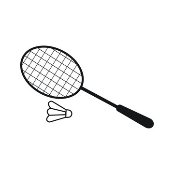 recommend clip art: badminton racket and shuttlecock