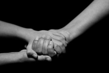 son father,  son, father, hand, black and white, helping hands, help, helping hand, white, black, hold, family, together, son and father, handshake, friendship, people, isolated, human, agreement, chi