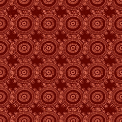 seamless abstract pattern with circles