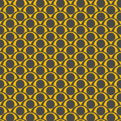 Seamles yellow and black pattern