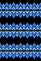 Seamless pattern of rhombuses in native american style. Bright pattern for web, print, textile, wrapping paper, scrapbooking, background and wallpaper. Stock illustartion.