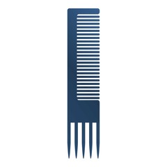 Hair comb icon. Cartoon of hair comb vector icon for web design isolated on white background