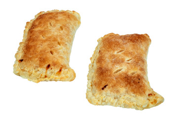 Khachapuri puff pastry with cheese