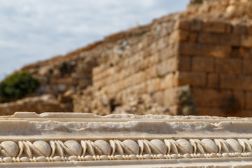 Ruins of Knidos ancient city and port, Turkey
