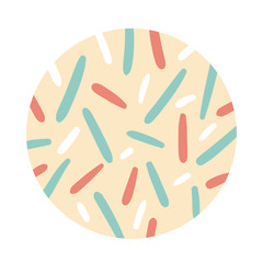 lines organic pattern block style