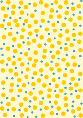 Elanance Floral motif pattern with color backgound