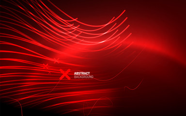 Abstract background - neon line design for Wallpaper, Banner, Background, Card, Book Illustration, landing page