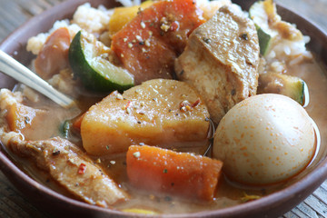 野菜がたくさんのスープカレー