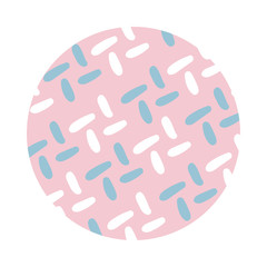 lines organic pattern block style