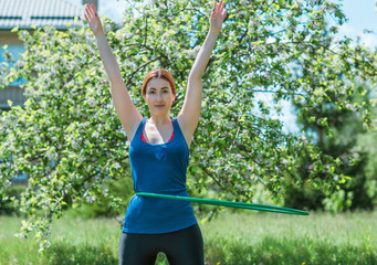 Program of loss weight at nature exercises for health care. Back to normal good life