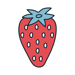 strawberry fresh fruit line and fill style
