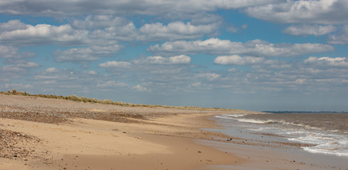 The beach at Sizewell Suffolk