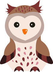 cute forest animal, woodland illustration, owl, woodland, bird, fox, wild, rabbit, hedgehog, deer. Vector woodland