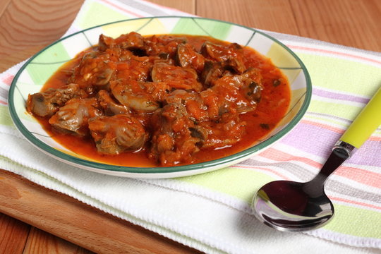 Chicken Gizzard Stew