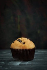 muffin and chocolate