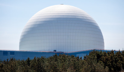 Obraz premium Sizewell Nuclear Power Station Suffolk