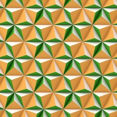 3d illustaration of seamless geometric pattern - 352125344
