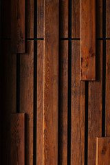 Elegant decorative dark wood panels wall texture 
