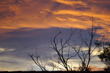 Obraz premium sky on fire