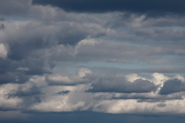 Beautiful clouds with sky background. Nature weather, cloud sky.