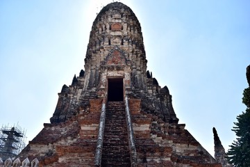 The mystical building at Ayutthaya.