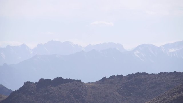 Ladakh is the highest plateau in India with much of it being over 3,000 m (9,800 ft).
 It extends from the Himalayan to the Kunlun Ranges and includes the upper Indus River valley.