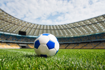 soccer ball on green grass