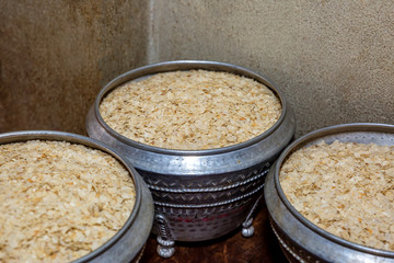 Beaten Flattened Rice in Pots,Chiura