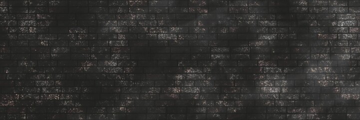 Fototapeta premium abstract black colored stone wall texture background