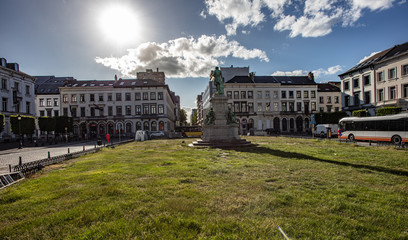 Place du Luxembourg à Bruxelles