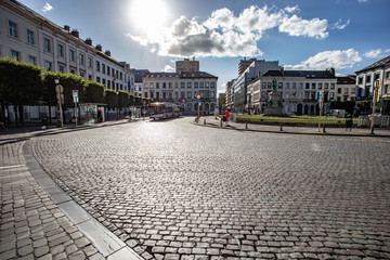 Place du Luxembourg à Bruxelles
