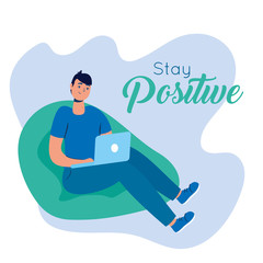 stay positive message for covid19