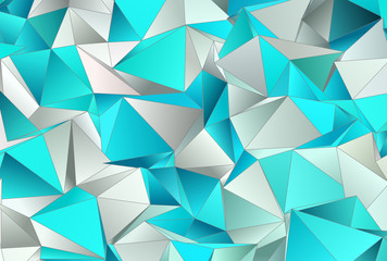 Abstract Low-Poly background. triangulated texture. Design 3d. Polygonal geometrical pattern. Triangular modern style