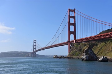 Fototapeta na wymiar Golden Gate Bridge - San Francisco California
