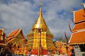 Fototapeta premium Wat Phra That Doi Suthep in Chiang Mai