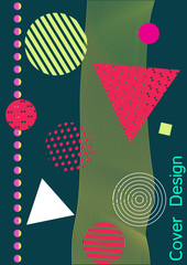 Memphis cover design.