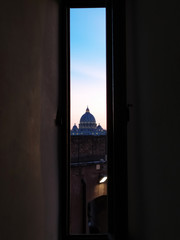 Vatican City view from Castel Sant'Angelo 