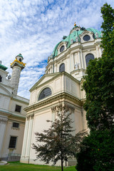 Karlskirche church in Vienna Wien, Austria.