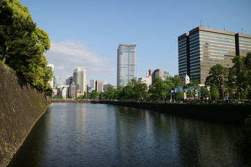 桜田門付近の景色
