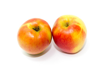 Frische Reife und Saftige Äpfel 