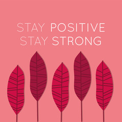 stay positive message for covid19