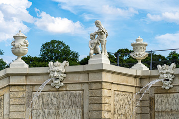 Obraz premium Belvedere Palace in Vienna Wien, Austria.