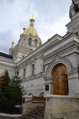 Obraz premium Crimea Sevastopol Cathedral of the Protection of the Holy Virgin Крым Севастополь Собор Покрова Пресвятой Богородицы