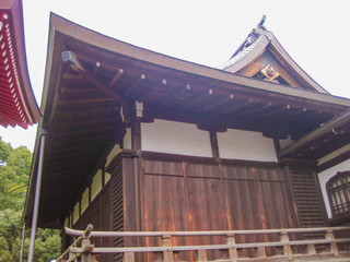 寺の屋根