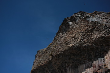 Basalt rocks, Elbrus region, Russia