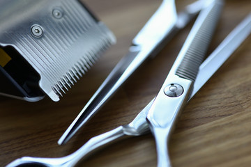 Equipment in silver colour