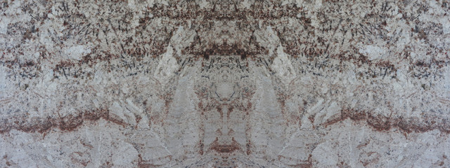 strange human and animal silhouettes in marble patterns