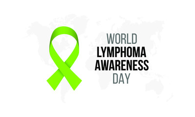 Vector illustration on the theme of World Lymphoma awareness day observed each year on September 15th across the globe.